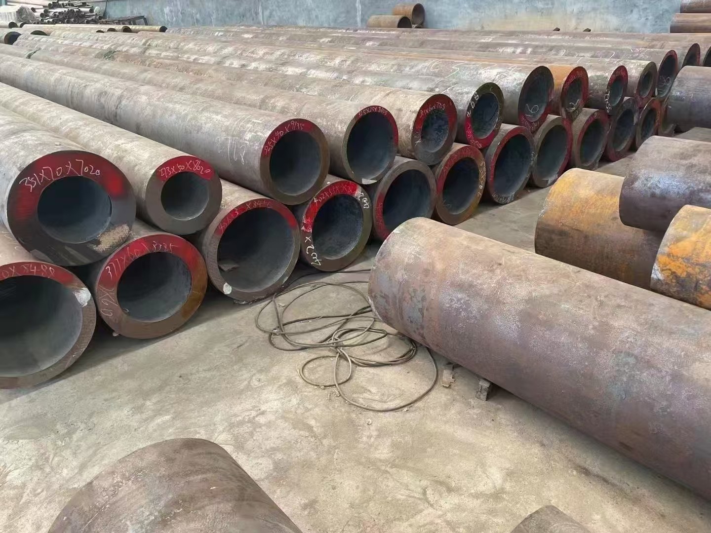 安康市无缝钢管切割定尺切割加工光亮精密无缝钢管 - 方案